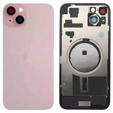 iPhone 15 Plus zadní sklo / kryt s Magsafe Pink / růžový (Bulk)