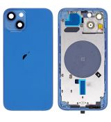 iPhone 13 zadní rám / kryt Blue / modrý (Bulk)