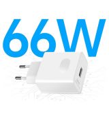 Honor HN-110600E00 originální 66W USB-A rychlá nabíječka White / bílá (Bulk)