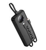 Hoco J132 power bank 10000 mAh Black / černá