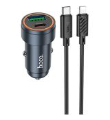 Hoco Z57A auto nabíječka + USB-C / Lightning (Blister)