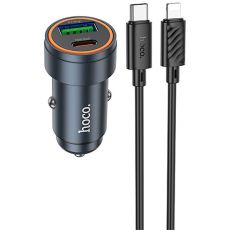 Hoco Z57A auto nabíječka + USB-C / Lightning (Blister)