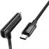 Hoco U135 datový kabel 2v1 Black / černý USB-C / USB-C nebo Lightning (Blister)