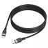 Hoco X109 datový kabel 3m Black / černý USB-C / Lightning (Blister)