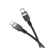 Hoco X109 datový kabel 60W 3m Black / černý USB-C / USB-C (Blister)