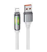 Hoco U136 datový kabel White / bílý USB-A / Lightning (Blister)