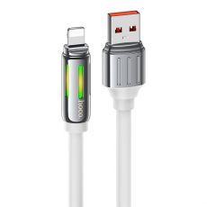 Hoco U136 datový kabel White / bílý USB-A / Lightning (Blister)