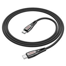 Hoco U133 datový kabel 60W Black / černý USB-C / USB-C (Blister)