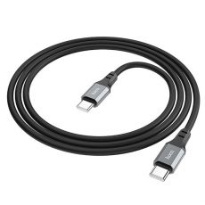 Hoco X86 datový kabel 60W Black / černý USB-C / USB-C (Blister)