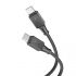 Hoco X101 datový kabel 60W Black / černý USB-C / USB-C (Blister)