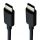 Motorola originální datový kabel 3A Type-C to USB Type-C Black / černý (Bulk) - SC18D13216