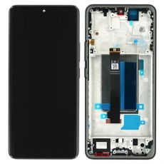 Xiaomi Redmi Note 13 Pro+ 5G originální LCD displej + dotyk + přední kryt / rám Purple / fialový (Bulk) - 560003N16U00