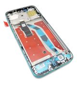 Honor X8c originální LCD displej + dotyk + přední kryt / rám Green / zelený (Bulk)